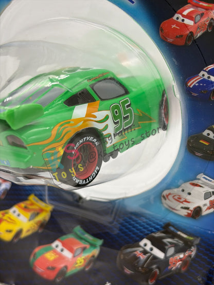 Disney Store Version of Disney Pixar Cars 1:43 - IRELAND LIGHTNING MCQUEEN - COUNTRY WGP EXCLUSIVE INTERNATIONAL SERIES - BNIP