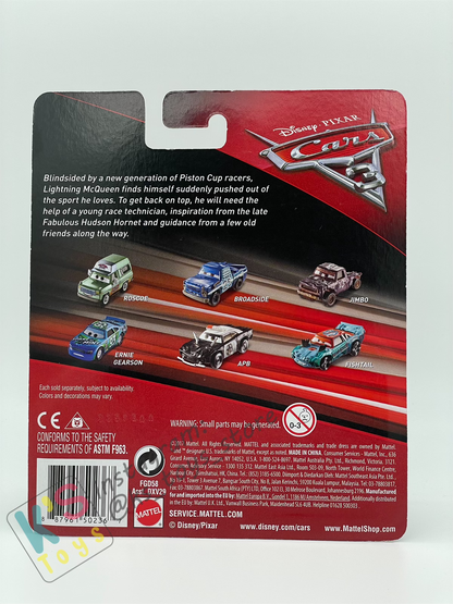 DISNEY PIXAR CARS "DARREN LEADFOOT" CARS 3 - BNIP