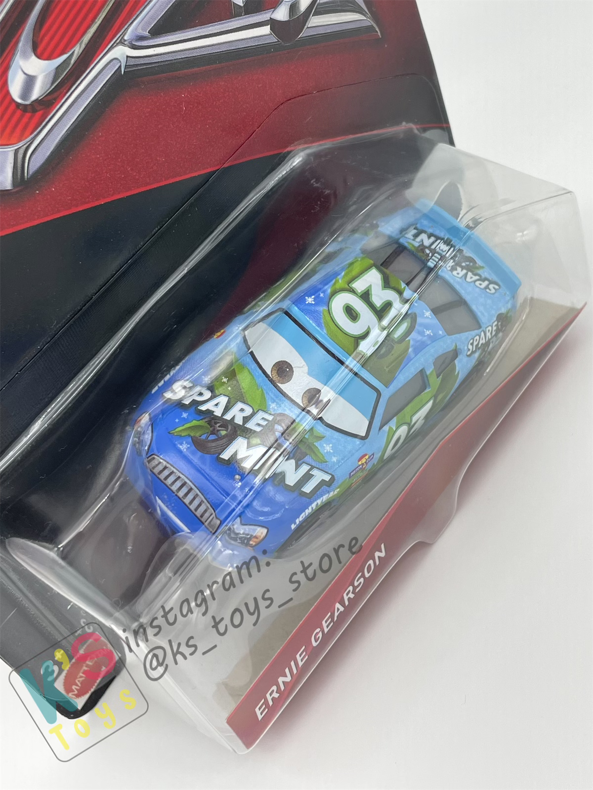 DISNEY PIXAR CARS "ERNIE GEARSON" CARS 3 - BNIP