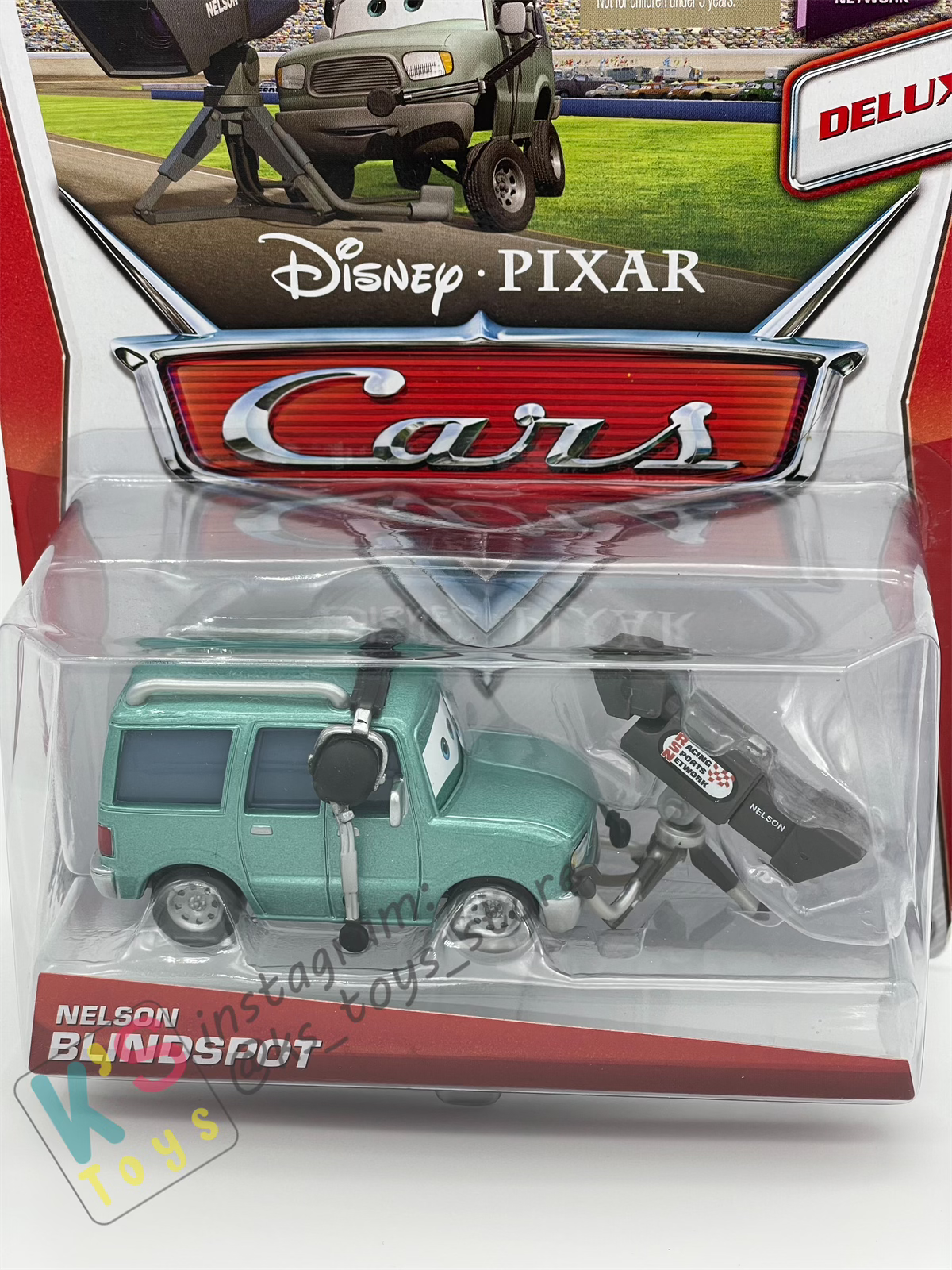 DELUXE DISNEY PIXAR CARS "NELSON BLINDSPOT" - BNIP