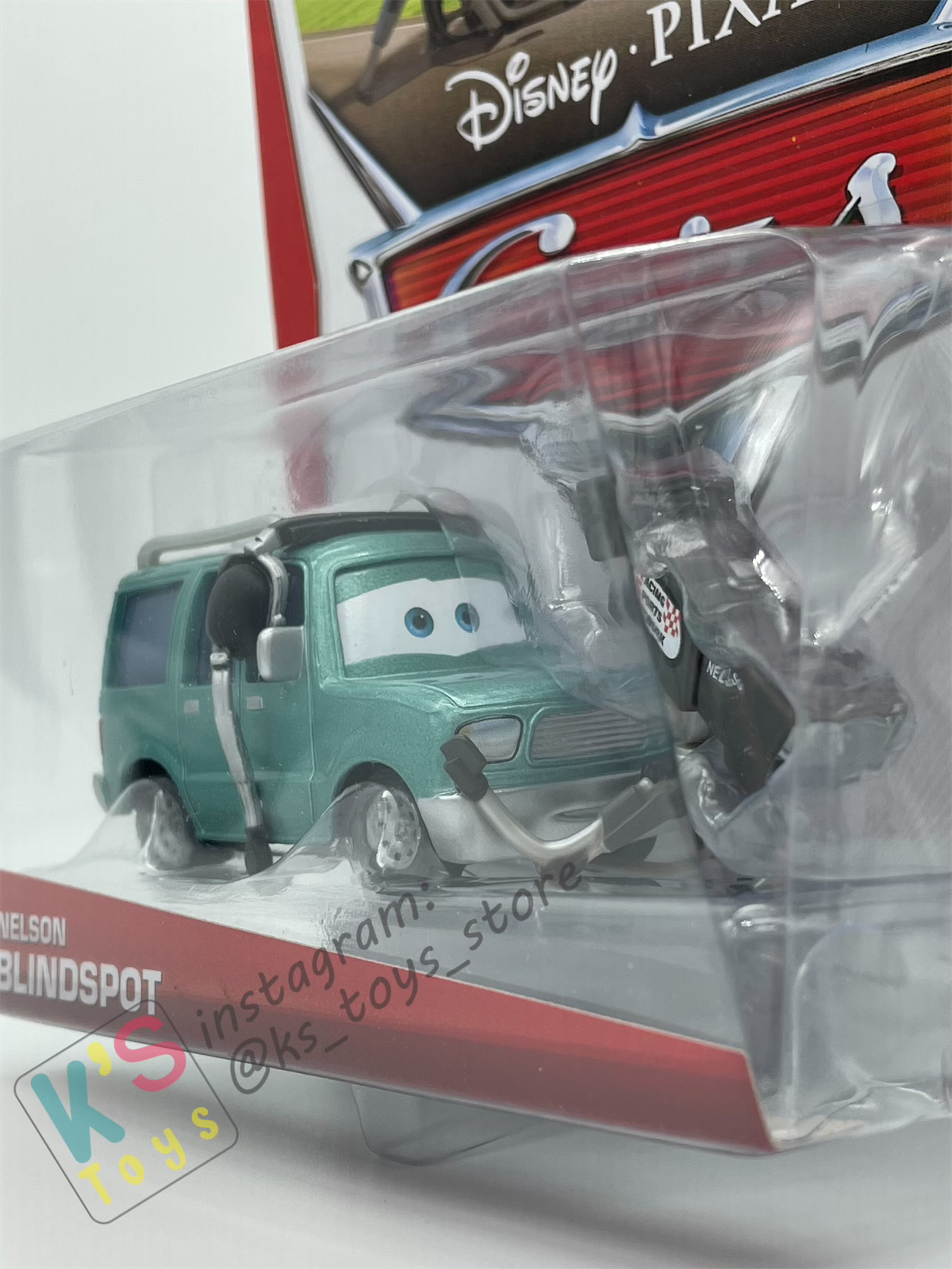 DELUXE DISNEY PIXAR CARS "NELSON BLINDSPOT" - BNIP