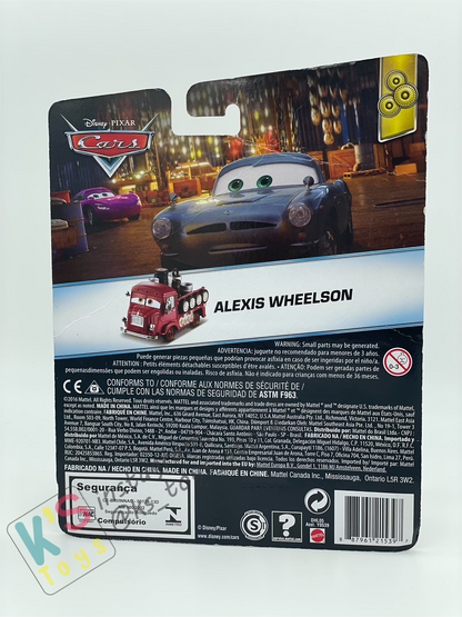 DELUXE DISNEY PIXAR CARS "ALEXIS WHEELSON" - BNIP