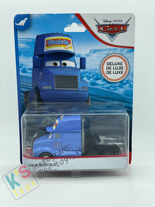 DELUXE DISNEY PIXAR CARS "DALE ROOFOLD" DINOCO 400 - BNIP