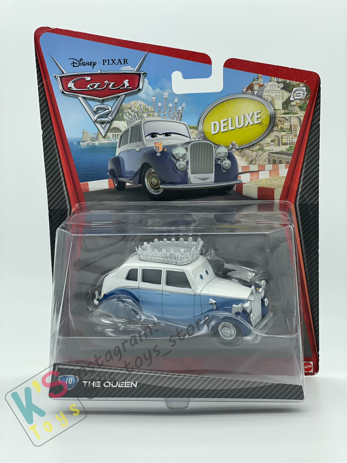 DELUXE DISNEY PIXAR CARS "THE QUEEN" CARS 2 #10 - BNIP