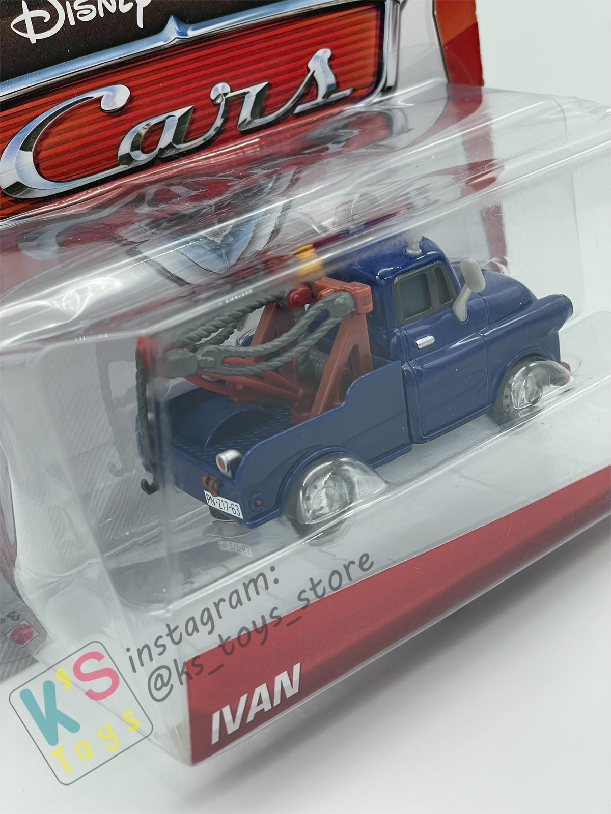 DELUXE DISNEY PIXAR CARS "IVAN" KMART EXCLUSIVE - BNIP