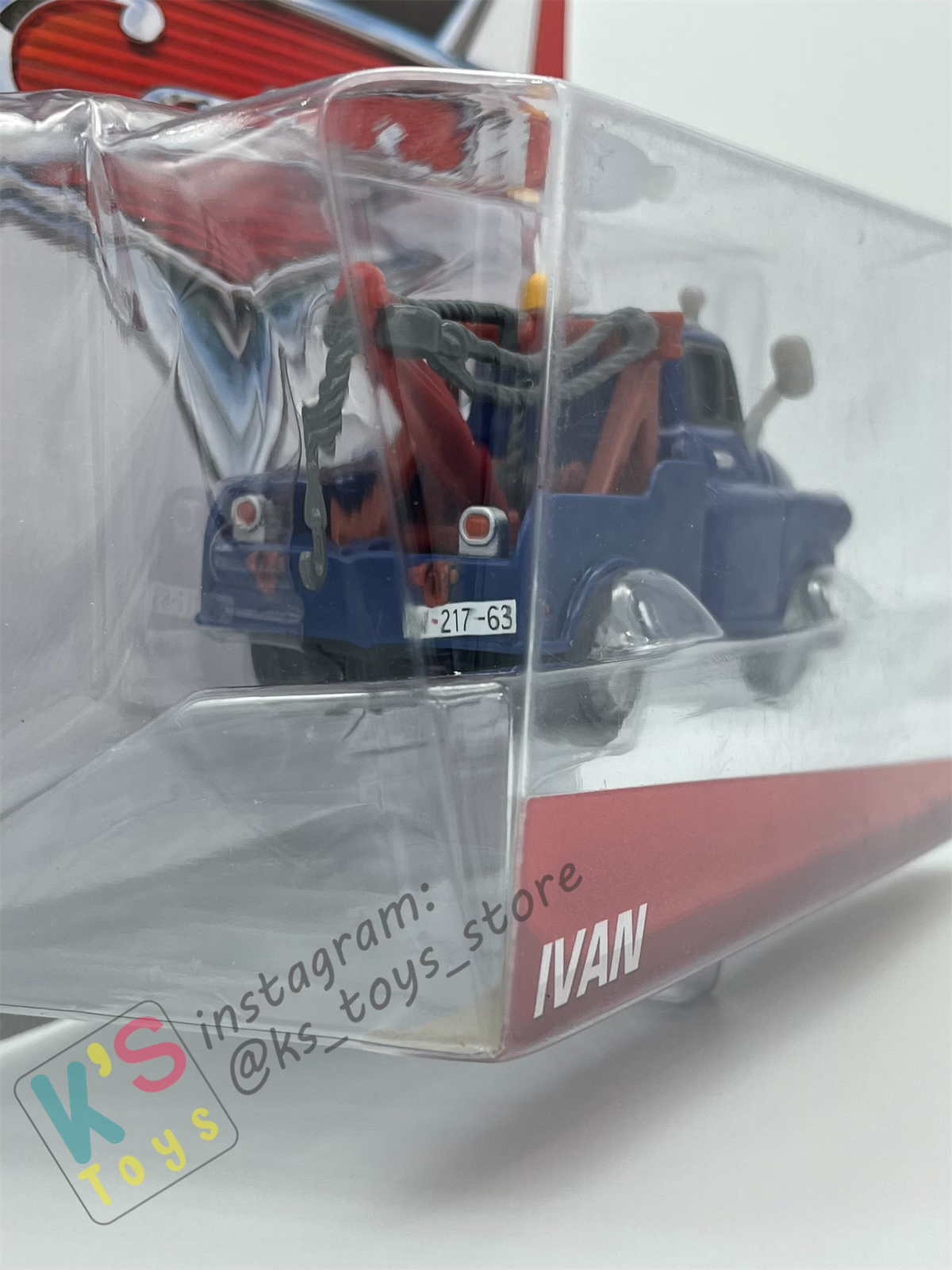 DELUXE DISNEY PIXAR CARS "IVAN" KMART EXCLUSIVE - BNIP