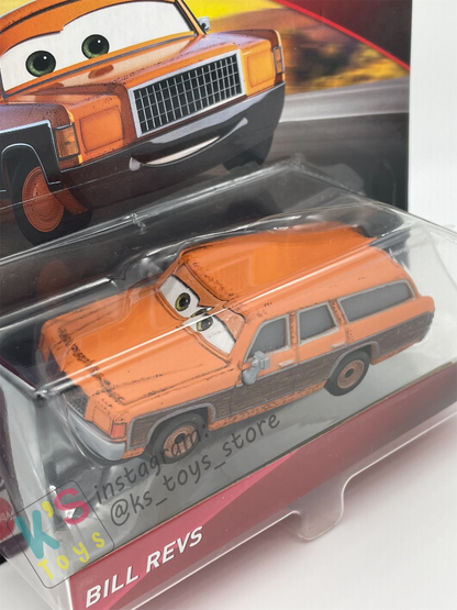 DISNEY PIXAR CARS BY MATTEL, BILL REVS - THE COTTER PIN - BNIP