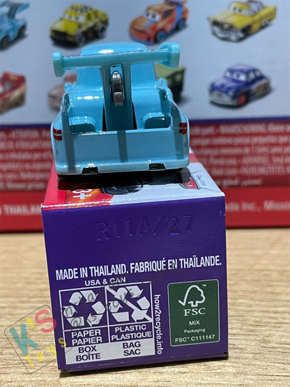 Mini Racers Pixar Disney Cars, 2022 Series 3 #27 TOKYO MATER