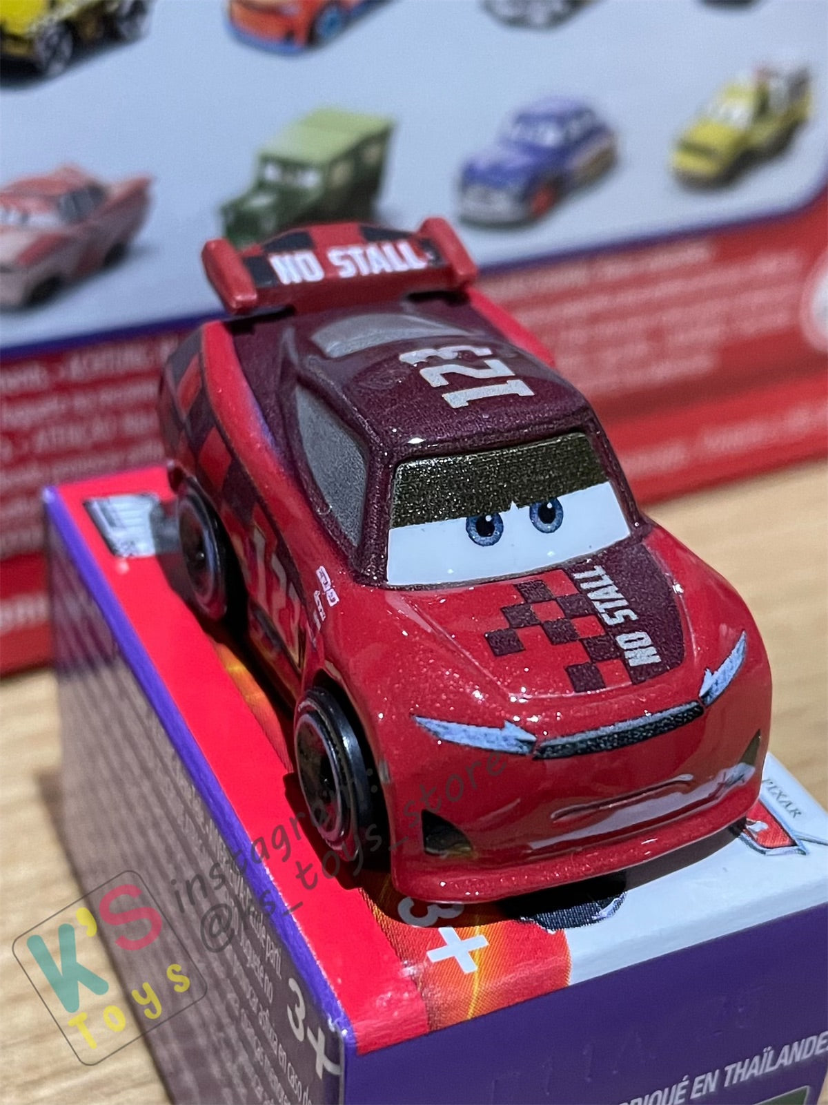 Mini Racers Pixar Disney Cars, 2022 Series 3 #25 JONAS CARVERS