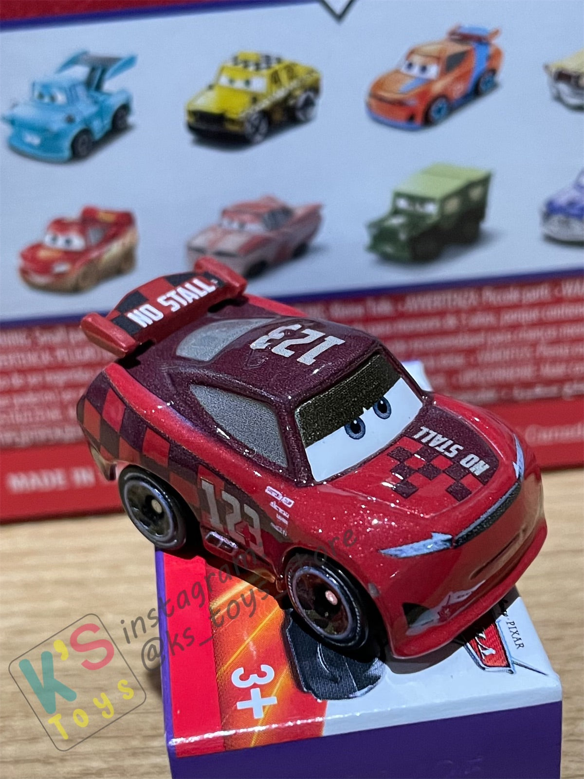 Mini Racers Pixar Disney Cars, 2022 Series 3 #25 JONAS CARVERS