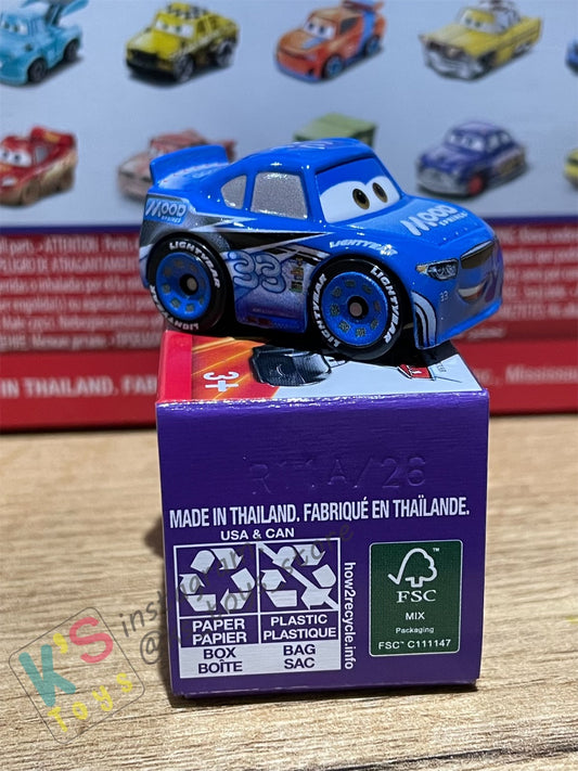 Mini Racers Pixar Disney Cars, 2022 Series 3 #26 DUDD THROTTLEMAN