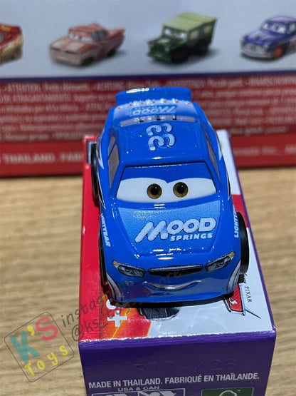 Mini Racers Pixar Disney Cars, 2022 Series 3 #26 DUDD THROTTLEMAN