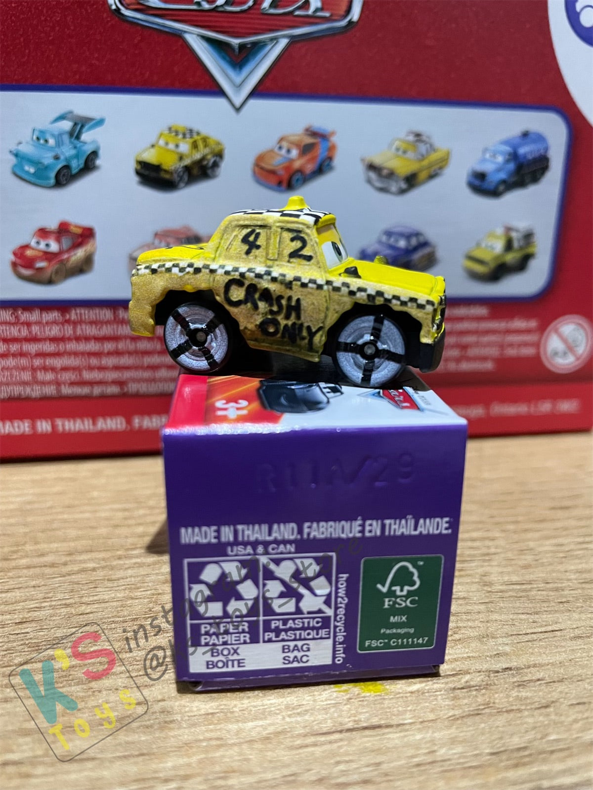 Mini Racers Pixar Disney Cars, 2022 Series 3 #29 FAREGAME