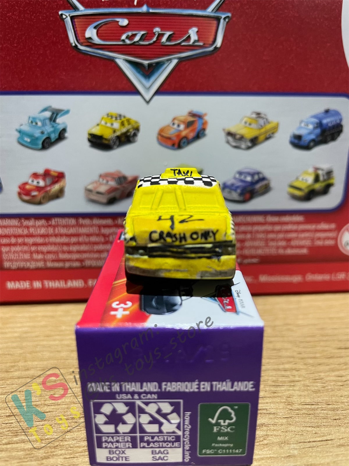 Mini Racers Pixar Disney Cars, 2022 Series 3 #29 FAREGAME