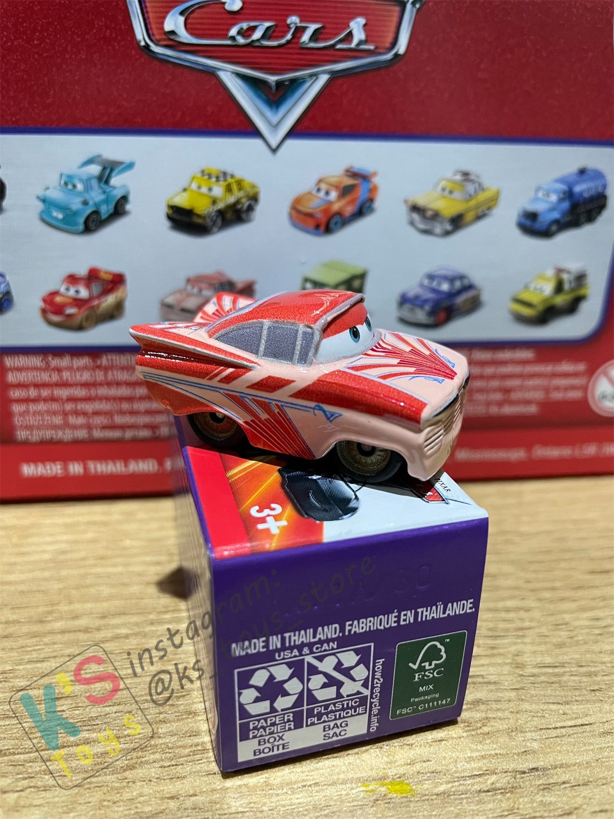 Mini Racers Pixar Disney Cars, 2022 Series 3 #30 FLORIDA RAMONE