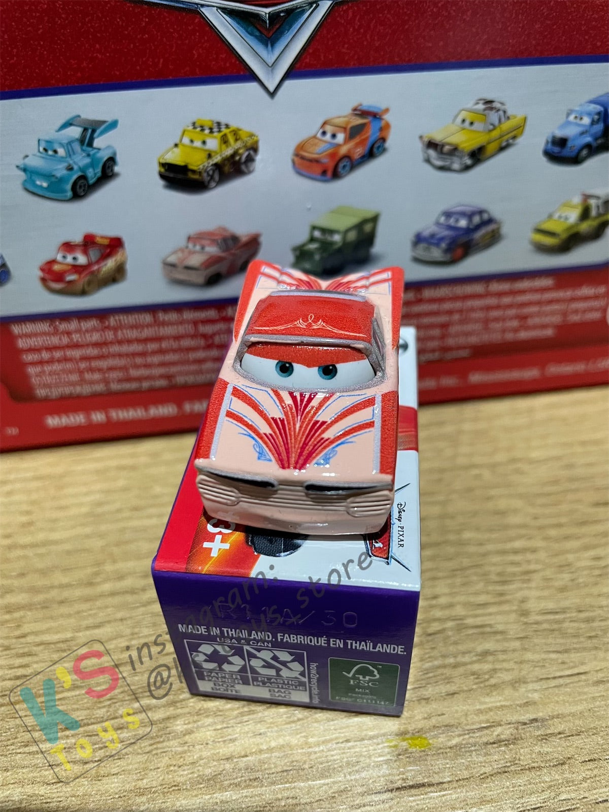 Mini Racers Pixar Disney Cars, 2022 Series 3 #30 FLORIDA RAMONE