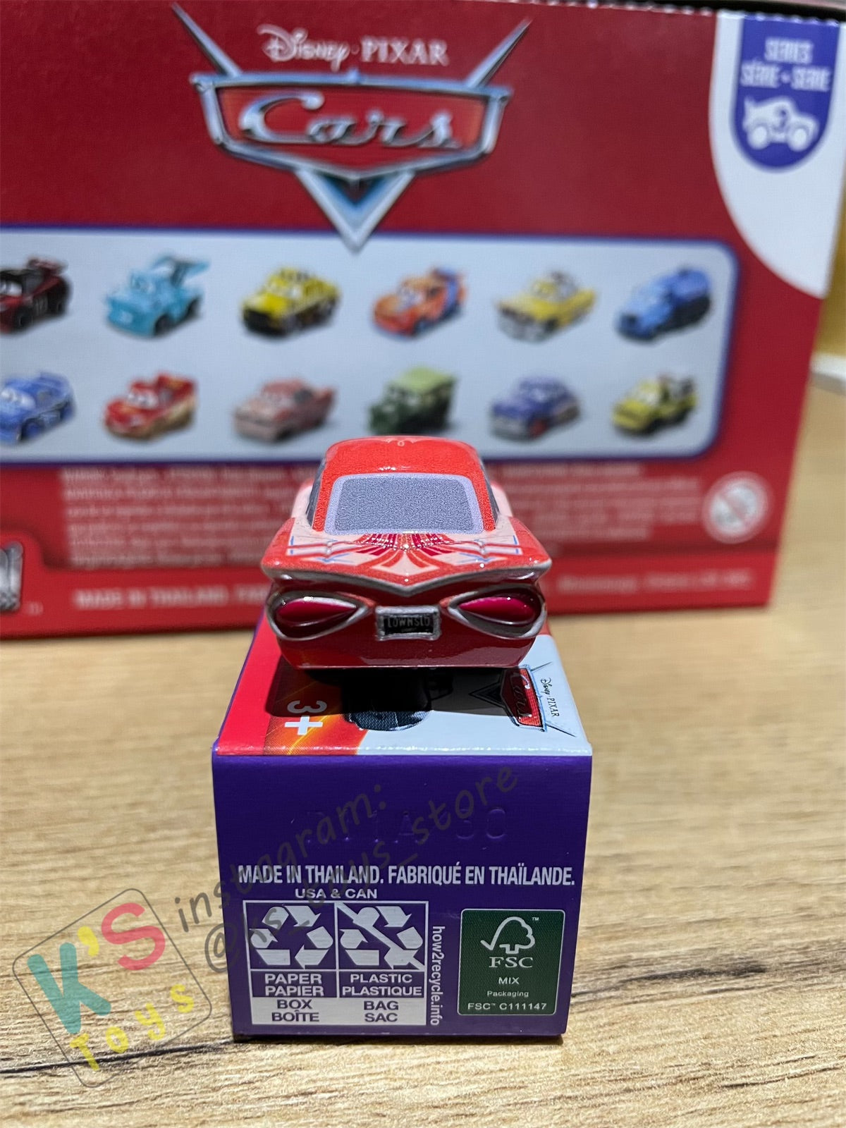 Mini Racers Pixar Disney Cars, 2022 Series 3 #30 FLORIDA RAMONE