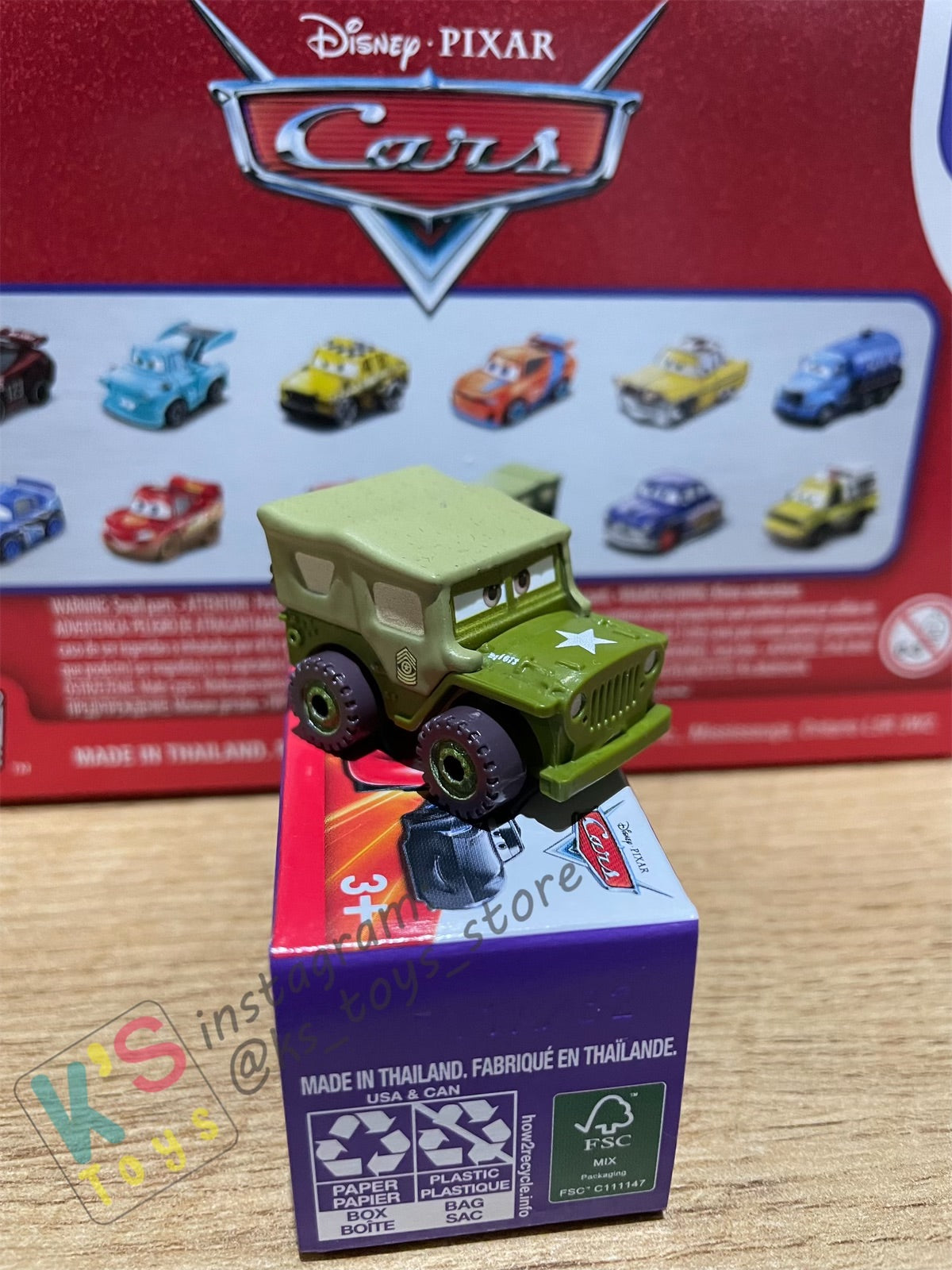 Mini Racers Pixar Disney Cars, 2022 Series 3 #32 SARGE