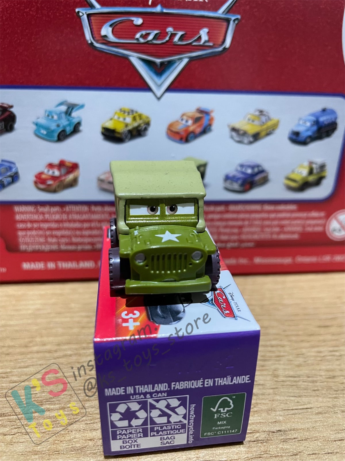 Mini Racers Pixar Disney Cars, 2022 Series 3 #32 SARGE