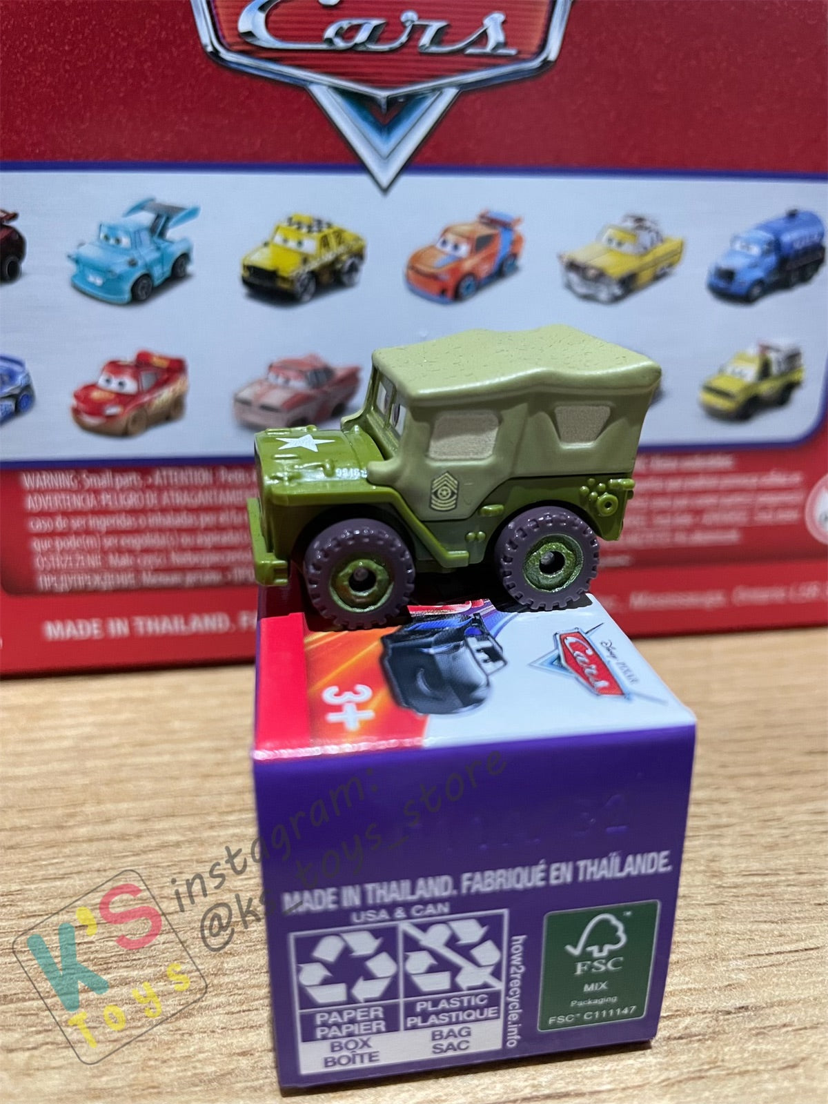 Mini Racers Pixar Disney Cars, 2022 Series 3 #32 SARGE