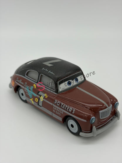 PRE-OWNED / LOOSE DISNEY PIXAR CARS BY MATTEL - "JOE DON JACKSON" - CARS 3 DOC'S RACING DAYS - NEAR MINT CONDITION - READ DESCRIPTION!!!!!!!!!!!