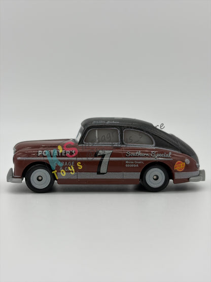 PRE-OWNED / LOOSE DISNEY PIXAR CARS BY MATTEL - "JOE DON JACKSON" - CARS 3 DOC'S RACING DAYS - NEAR MINT CONDITION - READ DESCRIPTION!!!!!!!!!!!