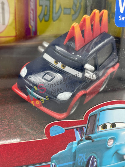 DISNEY PIXAR CARS 1:55 BY MATTEL - EXCLUSIVE WALMART "TOKYO MATER 3-PACK KAA REESU,DRAGON LIGHTNING MCQUEEN WITH OIL STAINS AND YOKOZA" TOKYO MATER SERIES - BNIB