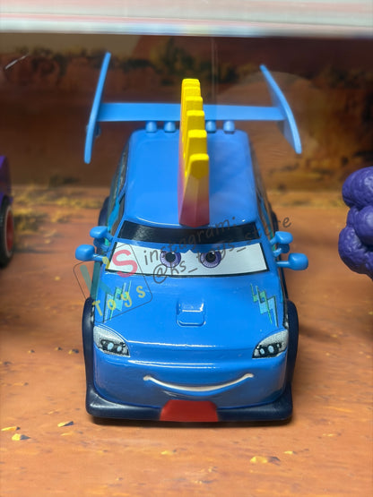Disney Store Version of Disney Pixar Cars 1:43 - 4 PACK CARS HALLOWEEN SERIES "LIGHTNING MCQUEEN, MATER, DJ AND RED" - BNIP