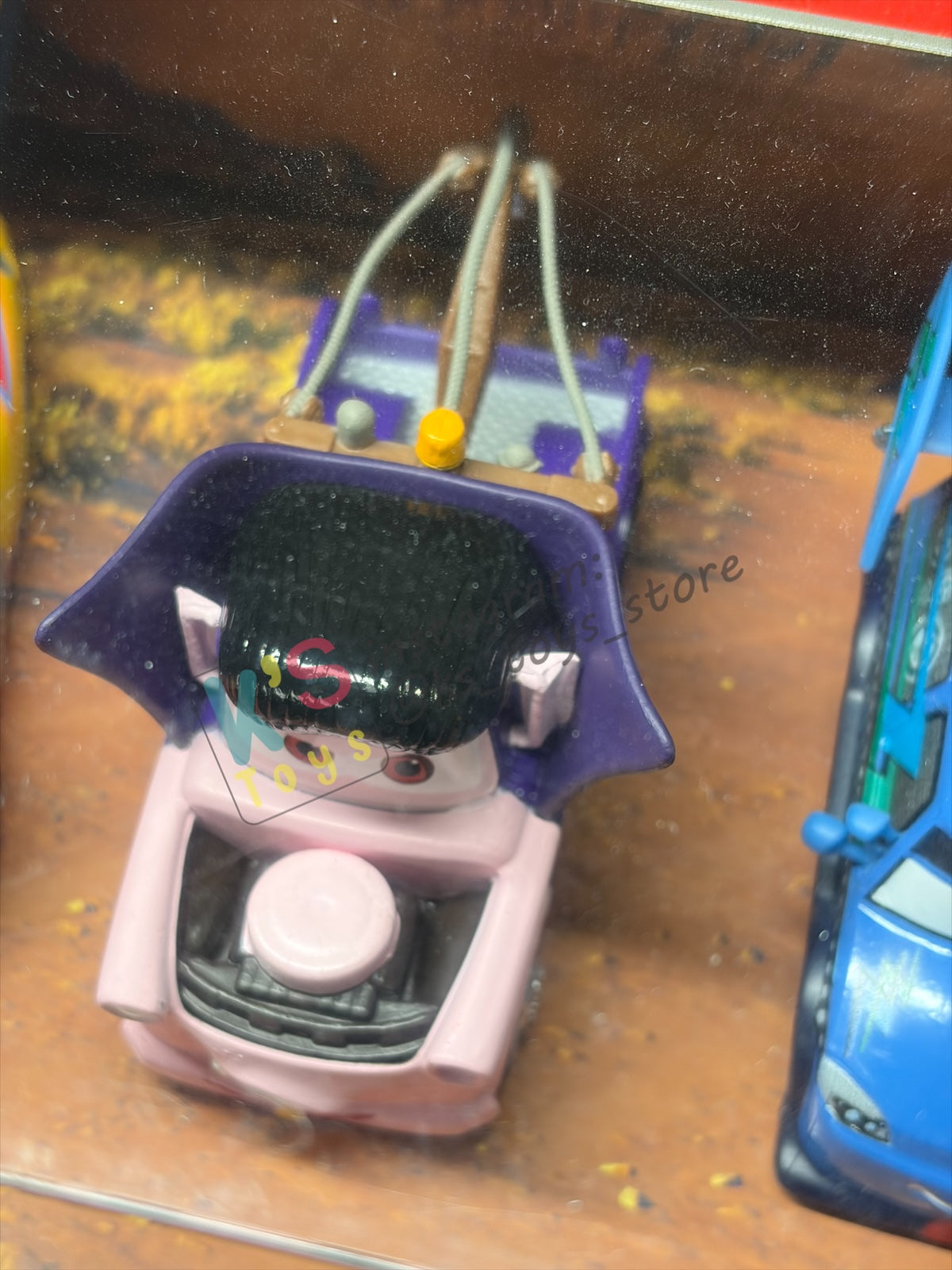 Disney Store Version of Disney Pixar Cars 1:43 - 4 PACK CARS HALLOWEEN SERIES "LIGHTNING MCQUEEN, MATER, DJ AND RED" - BNIP