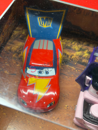 Disney Store Version of Disney Pixar Cars 1:43 - 4 PACK CARS HALLOWEEN SERIES "LIGHTNING MCQUEEN, MATER, DJ AND RED" - BNIP