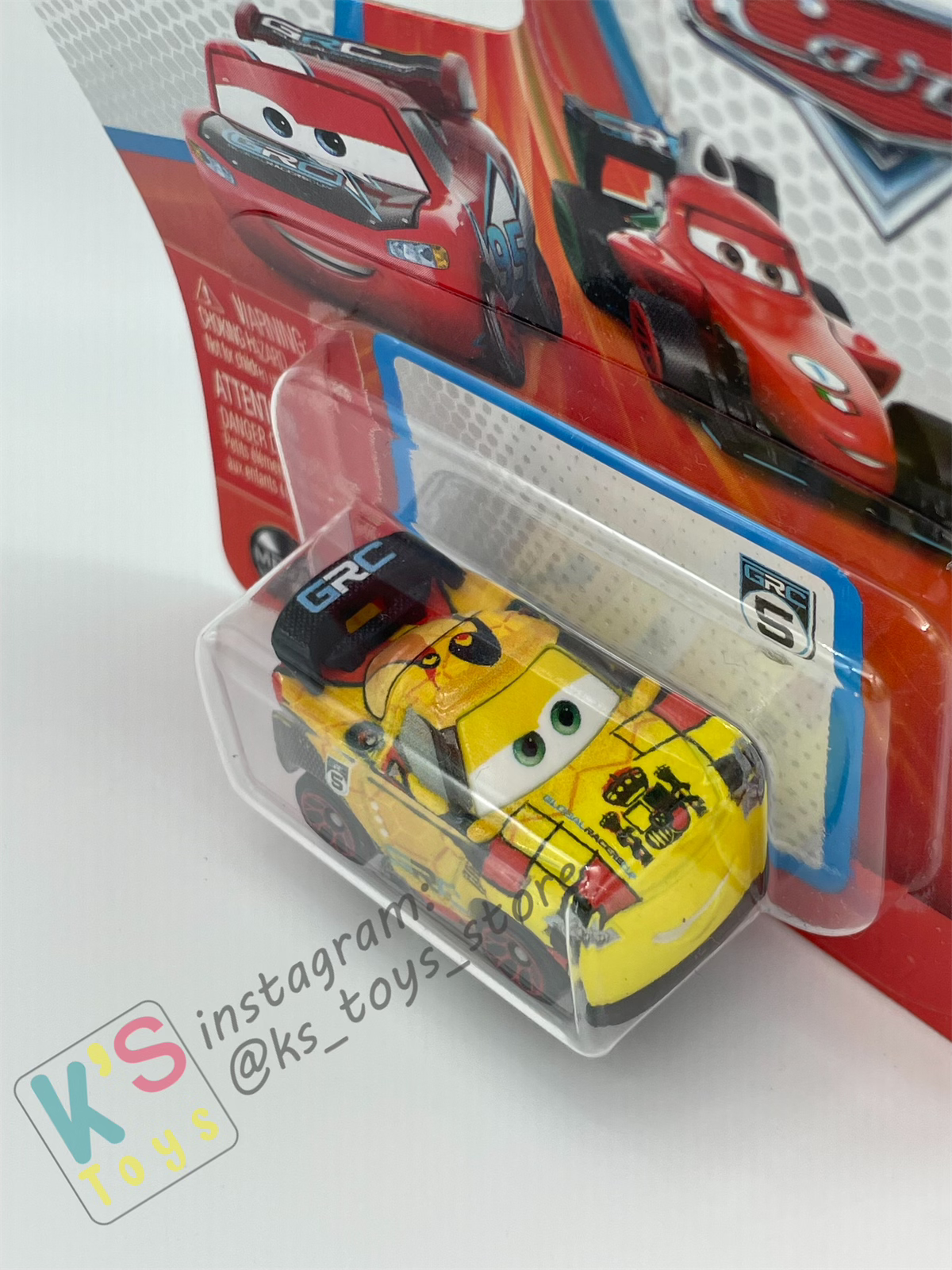 Mini Racers Pixar Disney Cars by Mattel, GRC MIGUEL CAMINO- #27 Series 3 2024 - BNIP