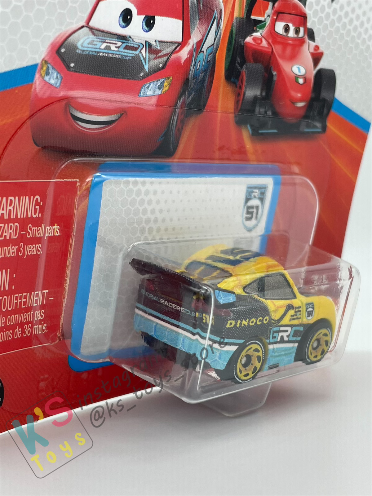 Mini Racers Pixar Disney Cars by Mattel, GRC CRUZ RAMIREZ- #26 Series 3 2024 - BNIP