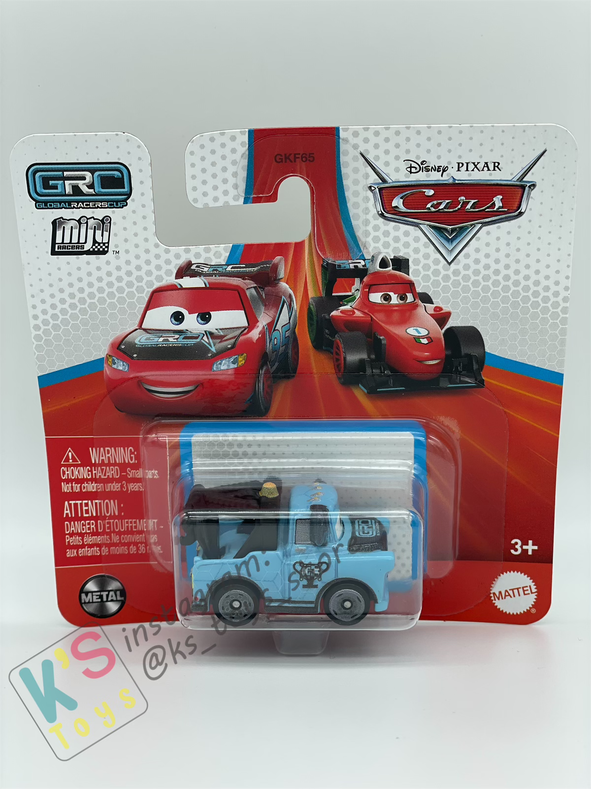 Mini Racers Pixar Disney Cars by Mattel, GRC MATER - #28 Series 3 2024 - BNIP