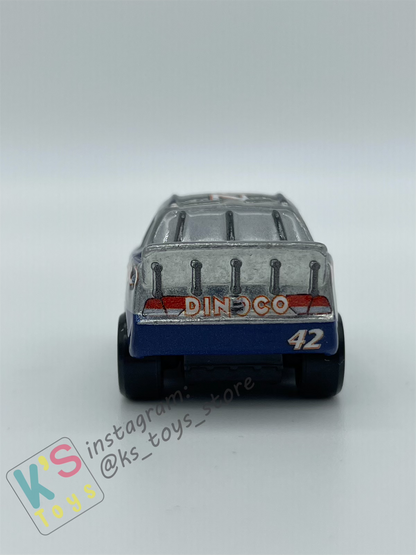 Loose Mini Racers Pixar Disney Cars, Silver Cal Weathers - Displayed Condition