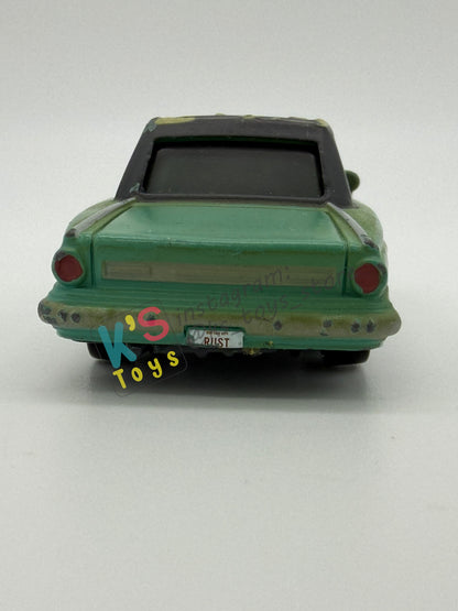 PRE-OWNED / LOOSE DISNEY PIXAR CARS - “RUSTY RUST-EZE" - CARS SERIES - GOOD CONDITION