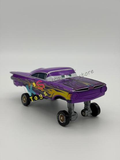 PRE-OWNED / LOOSE DISNEY PIXAR CARS - “HYDRAULIC RAMONE HIGH N LOW RAMONE" - CARS 2 SERIES - NEAR MINT GOOD