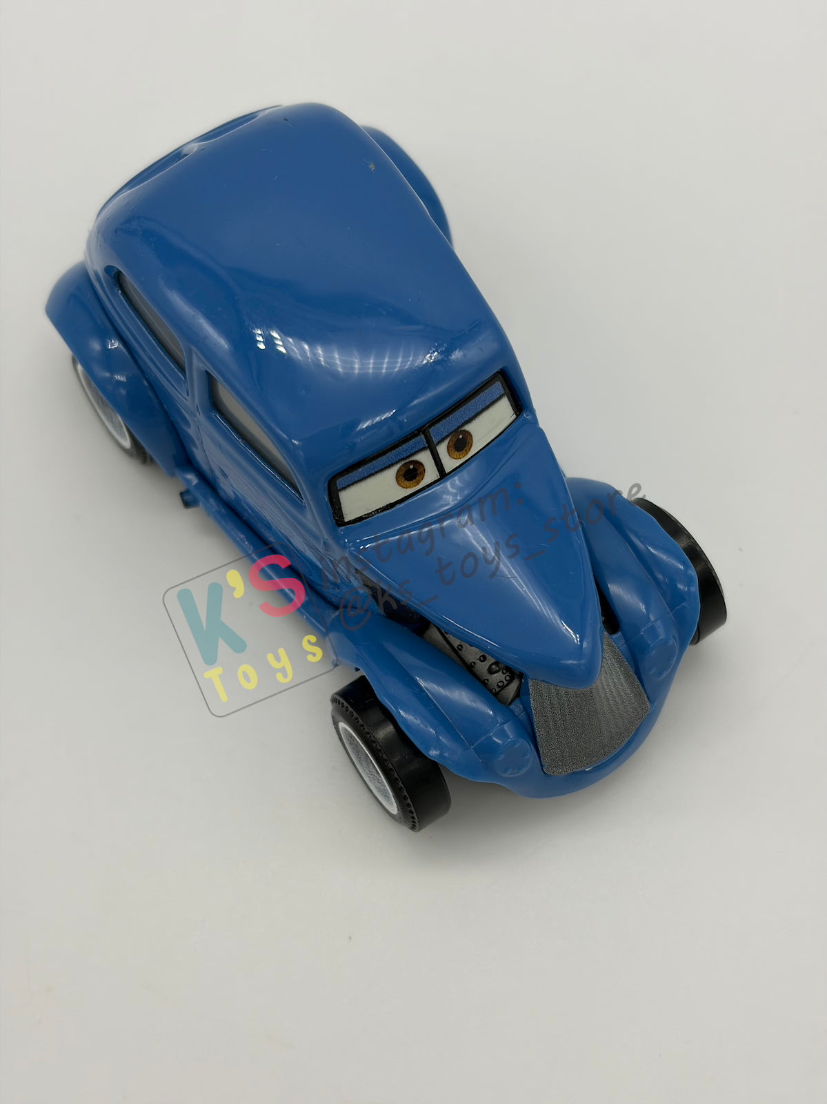 PRE-OWNED / LOOSE DISNEY PIXAR CARS - “HOT ROD RIVER SCOTT" - CARS 3 DOC'S RACING DAYS SERIES - GOOD
