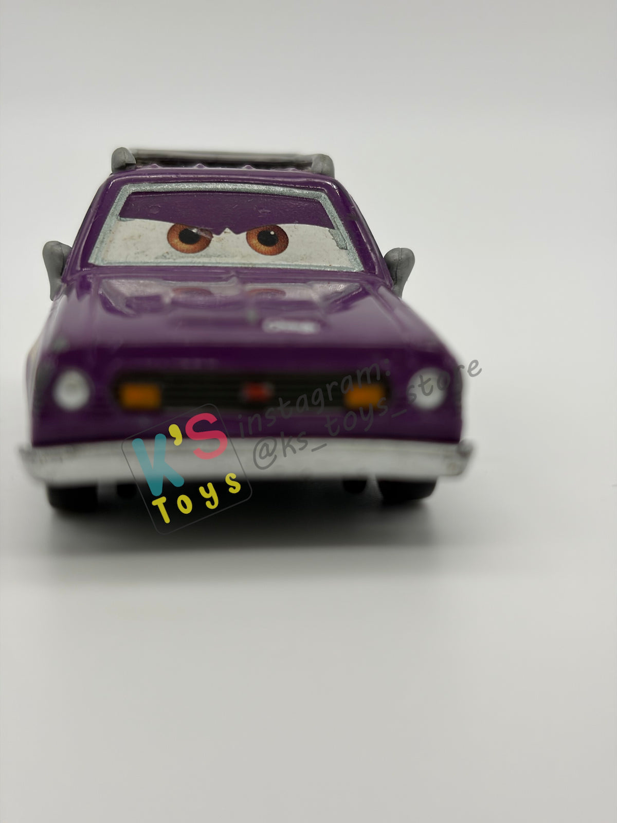 PRE-OWNED / LOOSE DISNEY PIXAR CARS - “J. CURBY GREMLIN" - CARS 2 LEMONS SERIES - NEAR MINT CONDITION