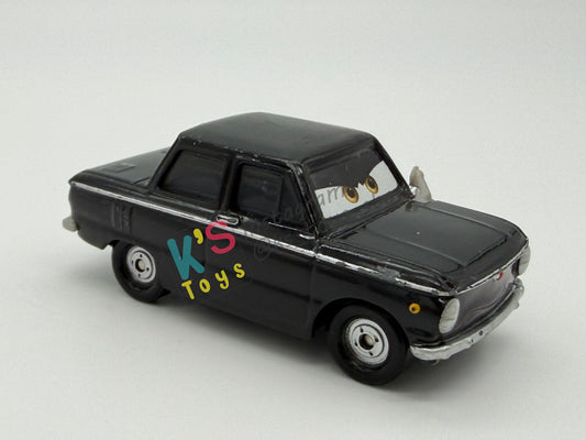 PRE-OWNED / LOOSE DISNEY PIXAR CARS - “TOLGA TRUNKOV" - CARS 2 FROM 2-PACK LEMONS SERIES - GOOD CONDITION
