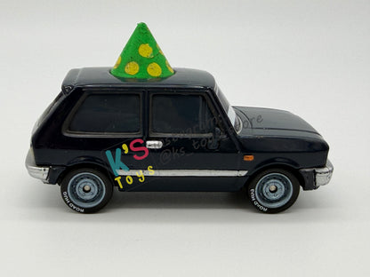 PRE-OWNED / LOOSE DISNEY PIXAR CARS - “ALEXANDER HUGO WITH PARTY HAT" - CARS 2 LEMONS SERIES - GOOD CONDITION