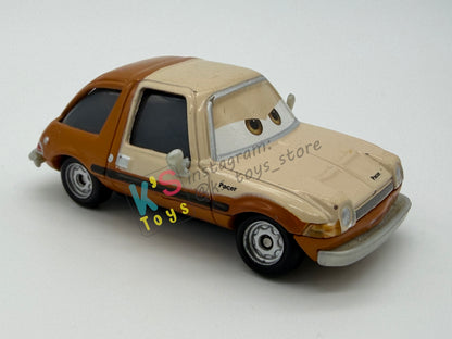 PRE-OWNED / LOOSE DISNEY PIXAR CARS - “TUBBS PACER CHINA" - CARS 2 LEMONS SERIES - NEAR MINT CONDITION