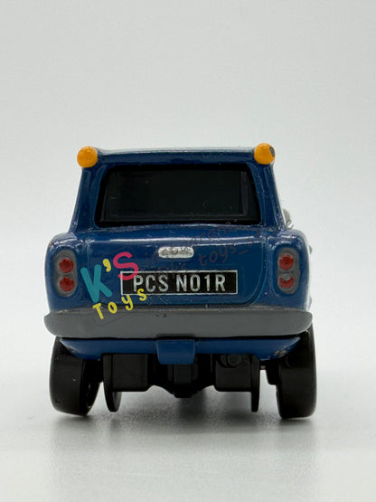 PRE-OWNED / LOOSE DISNEY PIXAR CARS - “TOMBER WITH OIL CAN" - CARS 2 PARIS ESPIONAGE 5 PACK SERIES - NEAR MINT CONDITION