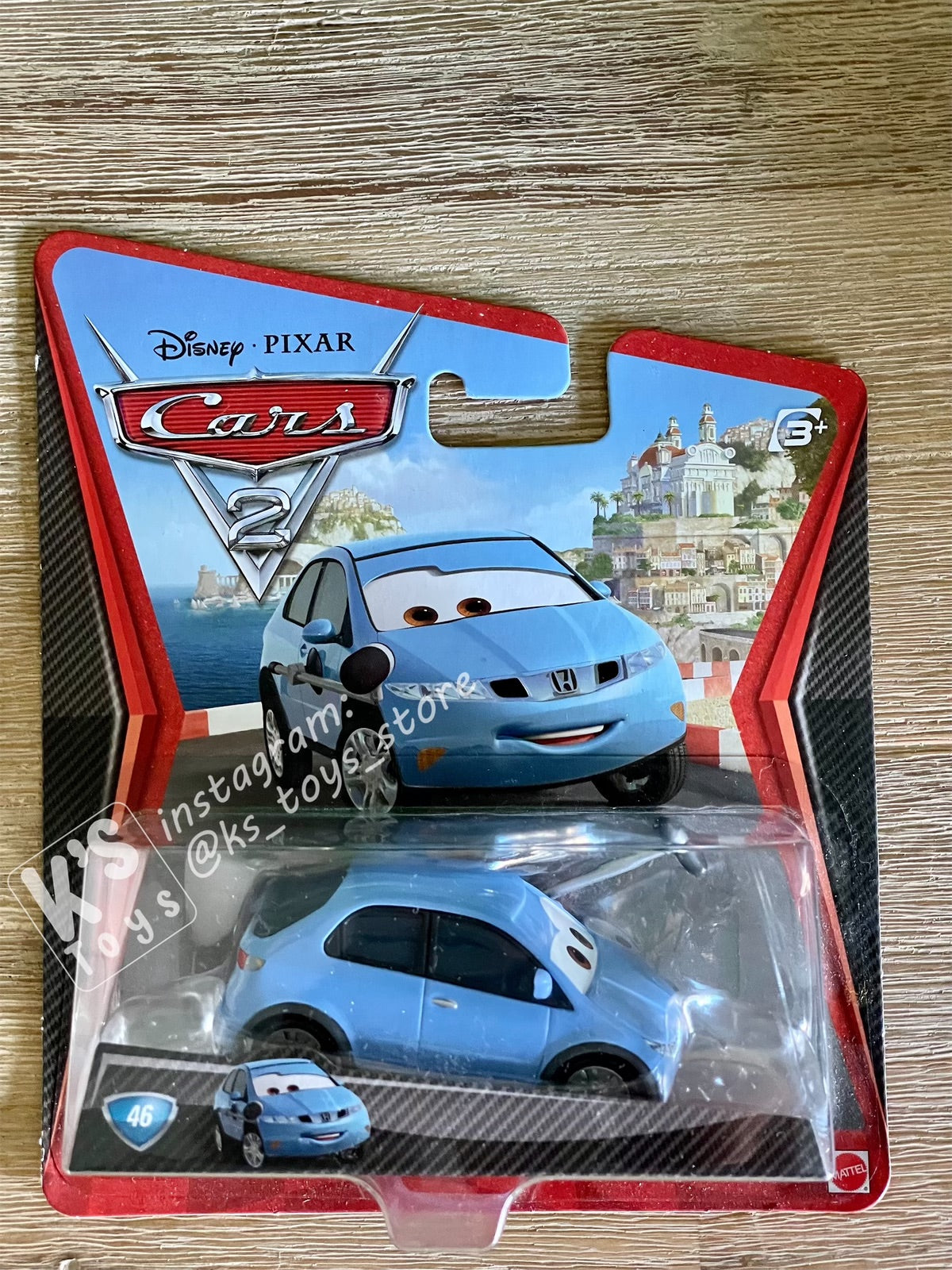 DISNEY PIXAR CARS "NICK CARTONE #46" CARS 2 - BNIP