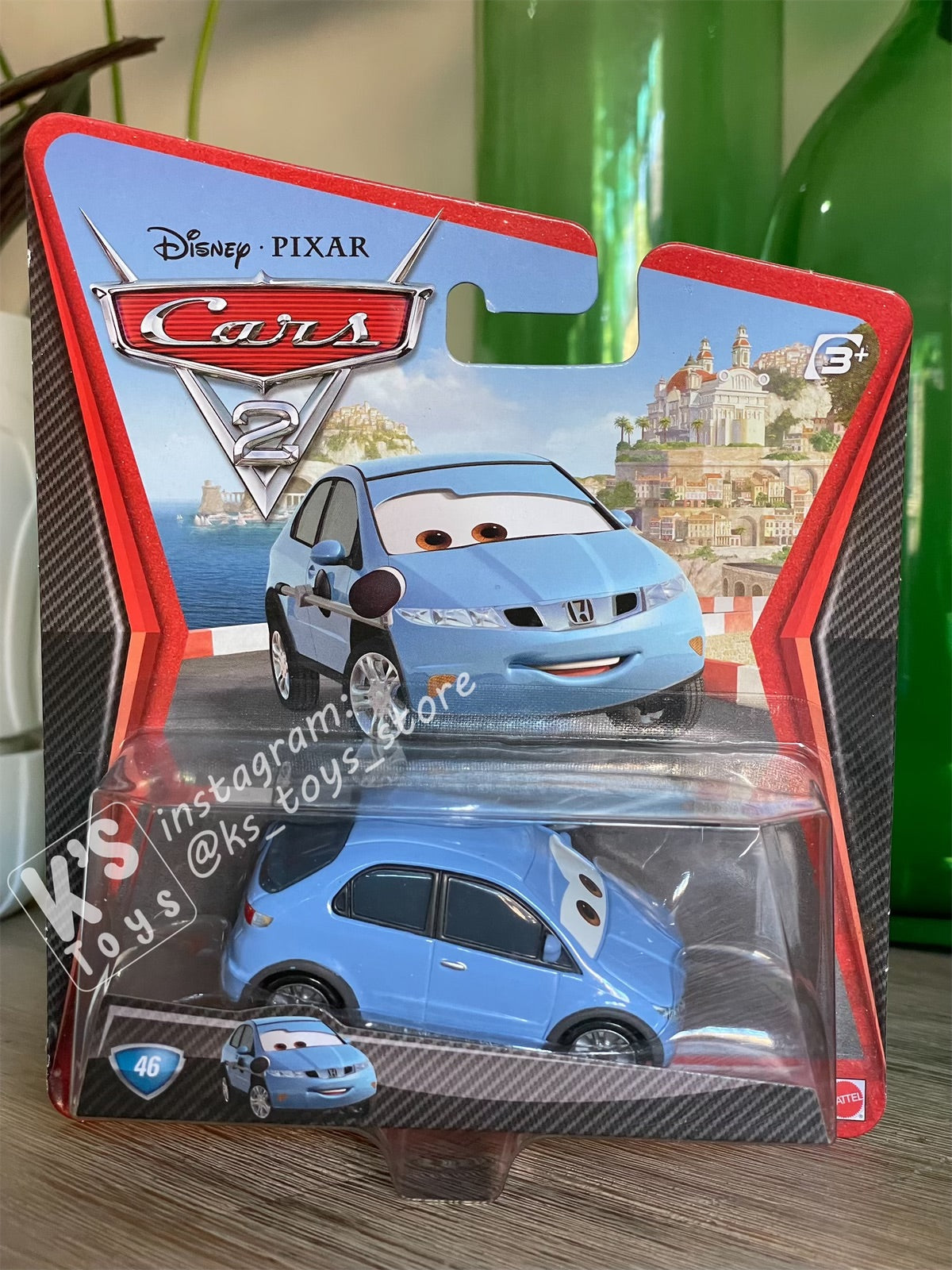 DISNEY PIXAR CARS "NICK CARTONE #46" CARS 2 - BNIP