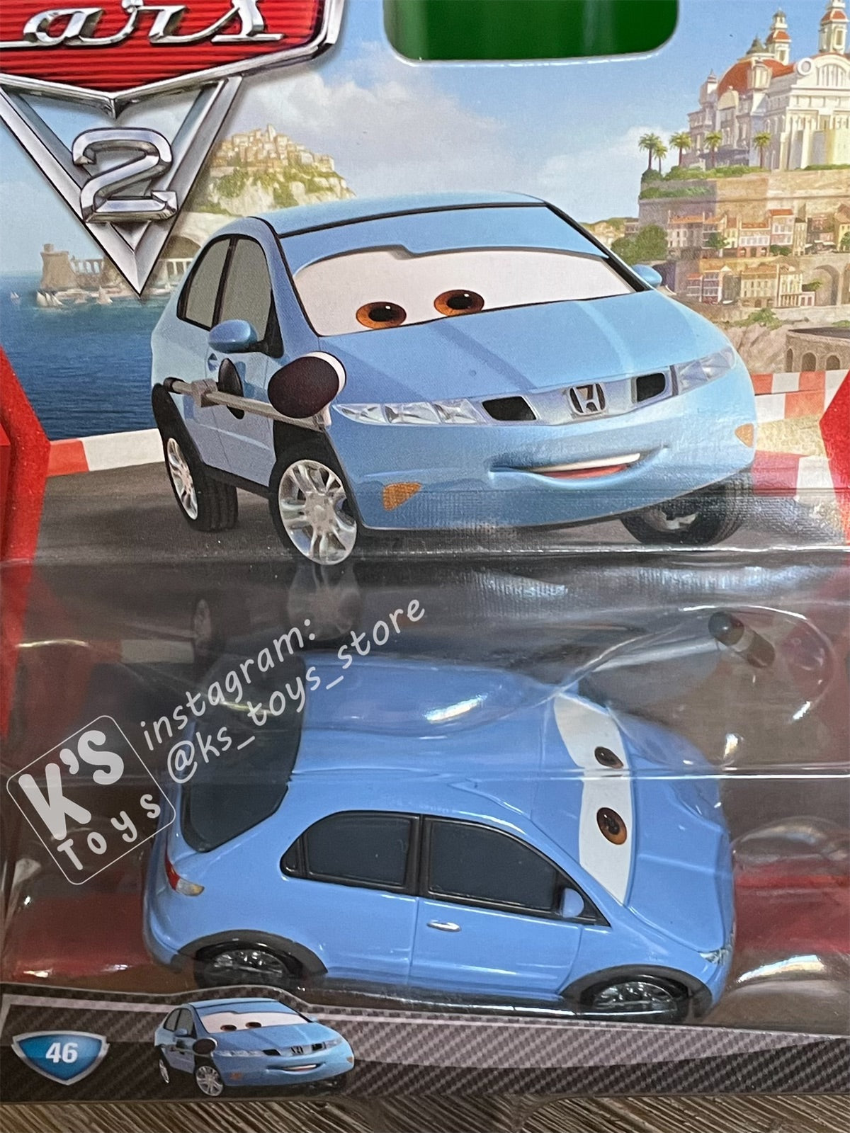 DISNEY PIXAR CARS "NICK CARTONE #46" CARS 2 - BNIP