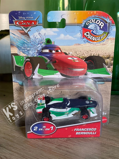 COLOR CHANGERS Disney Pixar Cars by MATTEL, FRANCESCO BERNOULLI - PURPLE COLOR CHANGERS 2020 RELEASE - BNIP