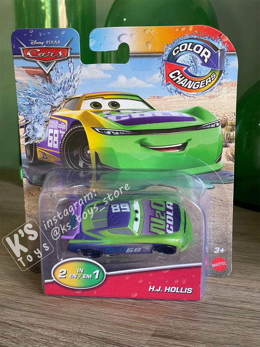 COLOR CHANGERS Disney Pixar Cars by MATTEL, H.J. HOLLIS - 2020 RELEASE - BNIP