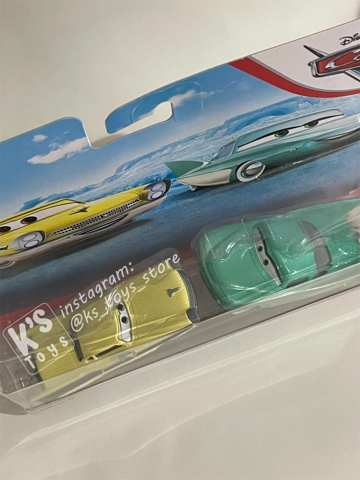 Disney Pixar Cars 1:55 2-Pack Nicky B and Flo - Radiator Springs - BNIP