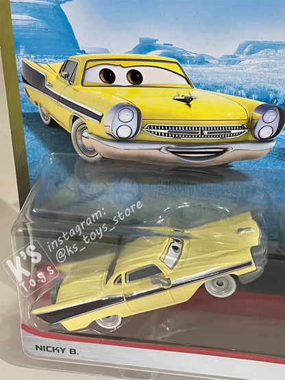 Disney Pixar Cars 1:55 2-Pack Nicky B and Flo - Radiator Springs - BNIP