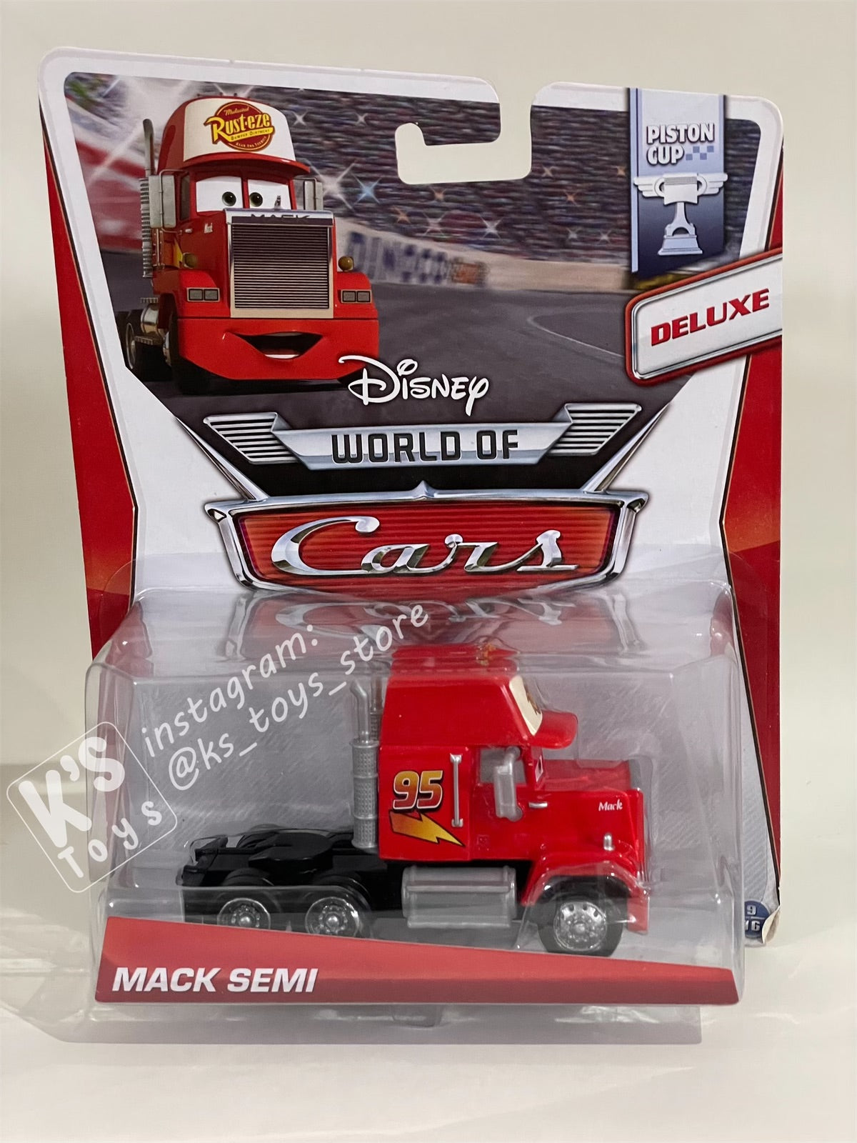 DELUXE DISNEY PIXAR CARS "MACK SEMI" - BNIP